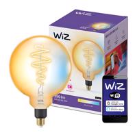Philips LED žárovka LED E27 G200 6W = 25W Filament Bursztynowa SMART WiFi WiZ PHWIZ0555