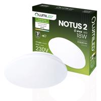 Plafon LED Svítidlo stropní přisazené 18W NOTUS 2 kruhové IP44 33 cm LUMILED LUMPLA0124