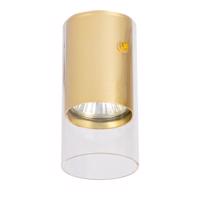 Podhledové bodové svítidlo přisazené Downlight Tuba Spot Ricky kulaté zlatá GU10 MILAGRO EKOLIG8028