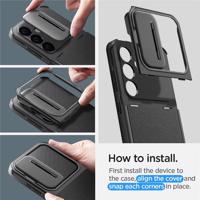 Pouzdro Spigen Optik Armor pro Samsung Galaxy S24 - černé 8809971222419