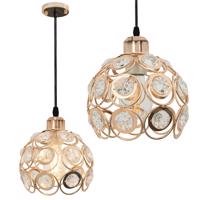 Rea ELEGANTNÍ STROPNÍ SVĚTLO APP208 CRYSTAL LOFT Zlatá OSW-00403