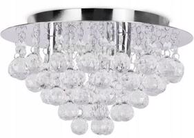 Rea Křišťálová stropní svítidlo Plafon Glamour 392179 OSW-04005