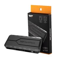 RGB PWM Darkflash RC2 regulátor ventilátoru / počítačový modul (černý)
