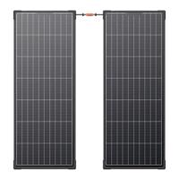 Sada 2x fotovoltaických panelů EcoFlow 130W (pevná konstrukce)