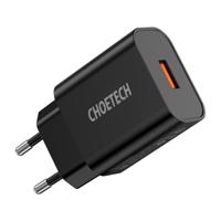 Síťová nabíječka Choetech Q5003 18W USB-A (černá) 053038