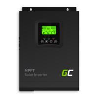solární měnič napětí Off Grid converter se MPPT Green Cell solární nabíječkou 12VDC 230VAC 1000VA / 1000W Čistý Sinus INVSOL01