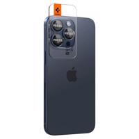 Spigen Optik.tR EZ Fit Camera Protector pro iPhone 14 Pro / Pro Max / 15 Pro / Pro Max - titanově modrá 2 ks. 8809971220552