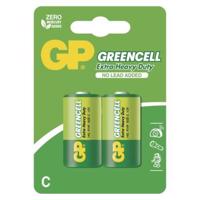 Zinková baterie GP Greencell C (R14), 2 ks B1231