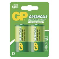 Zinková baterie GP Greencell D (R20), 2 ks B1241